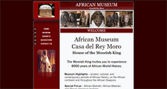 Desktop Screenshot of africanmuseumsandiego.com